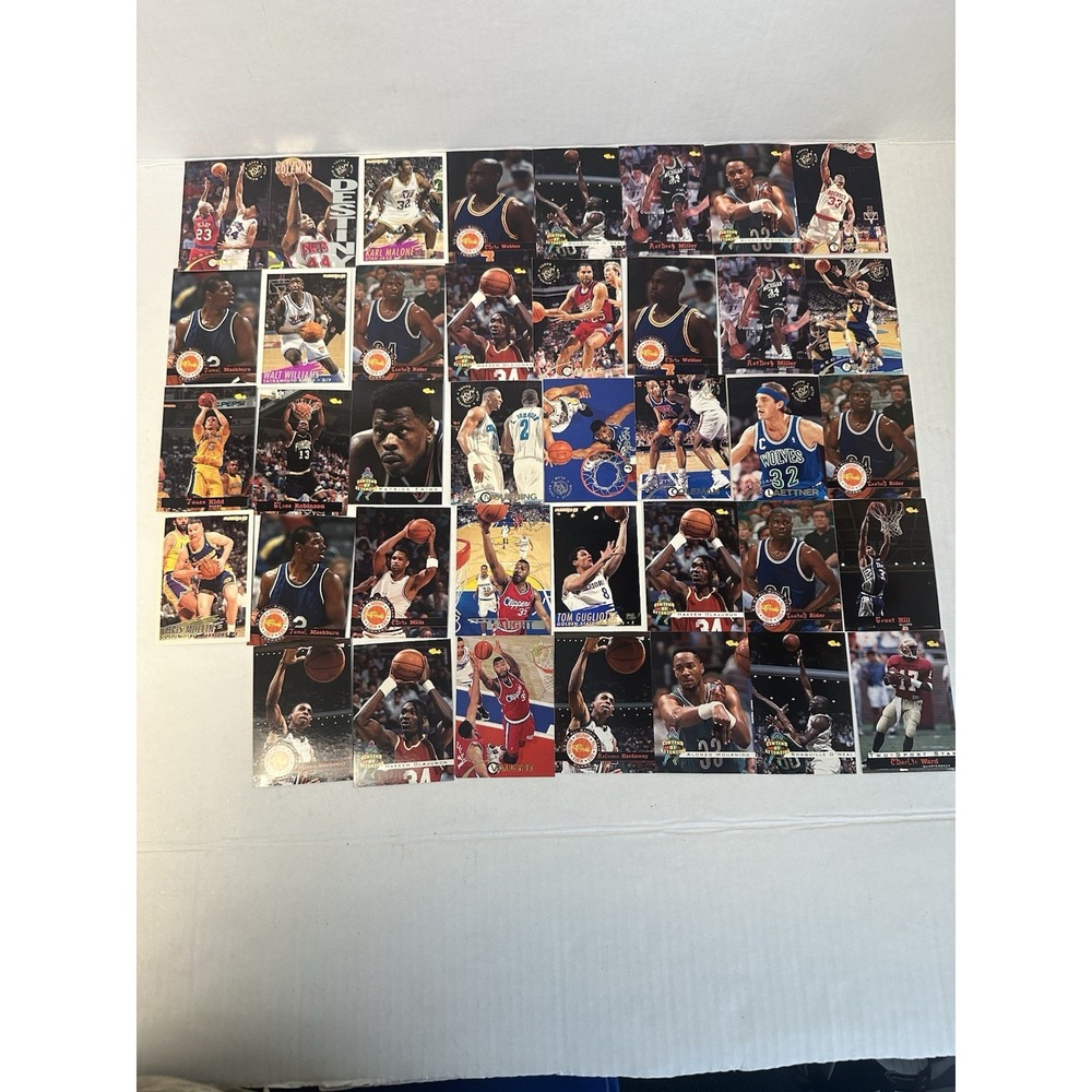 1994 Classic Topps Basketball Lot 39 Shaq Grant Hill Penny Kidd Rookies Stars